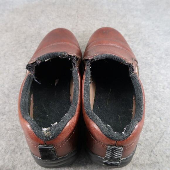 Roper Shoes Womens 7 Slip On Casual Moc Leather Performance Brown Work Comfort - Picture 14 of 15